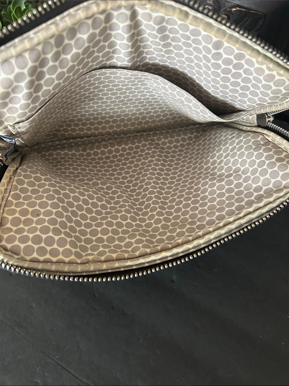 Men's Black Croc-Trim Laptop Sleeve with Front Zip Pocket - Picture 8 of 9